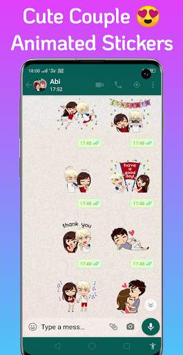 Animated Sticker Pro - 500 Moving Stickers for WA screenshot 4
