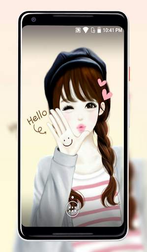 Cute Laura Wallpaper screenshot 1