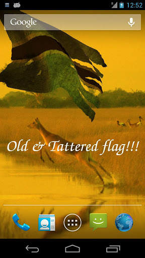 Botswana Flag Live Wallpaper screenshot 5