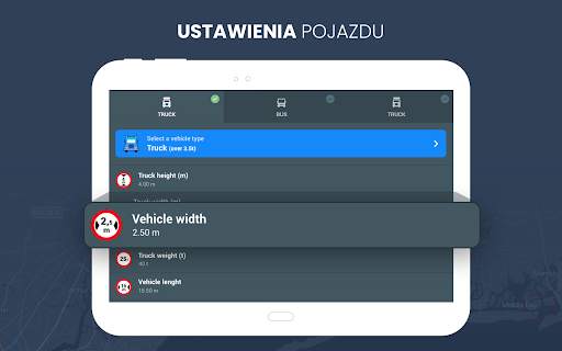 RoadLords - Darmowa Nawigacja GPS Dla Ciężarówek screenshot 9