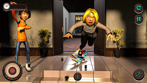 Scary Crazy Teacher 3D-Spooky School Granny Games screenshot 3