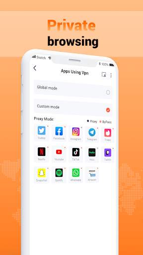 NetSafe VPN screenshot 2