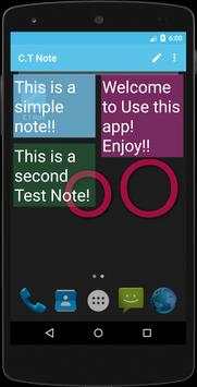 Note Widget screenshot 2