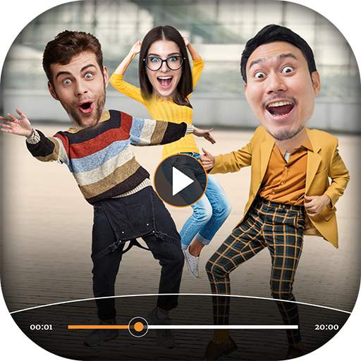 Add Face On Video - Funny Face Video Changer 9.0
