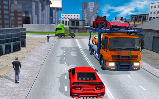 Car Transporter Truck- Free Cargo Trailer Driving screenshot 5