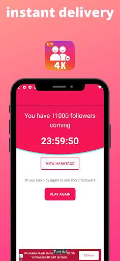 Get 4K Followers -- followers& Likes for Instagram screenshot 5