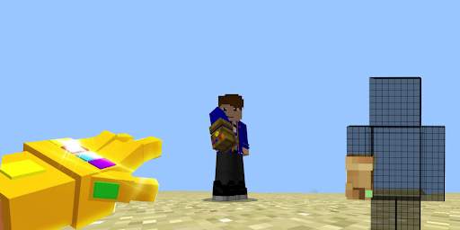 Infinity Gauntlet Mod for Minecraft PE screenshot 1