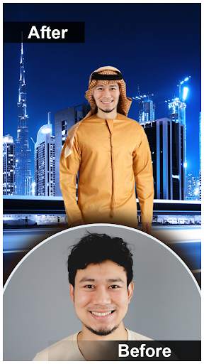 Arab Man Photo Editor : Suit, Hair, Moustache screenshot 8
