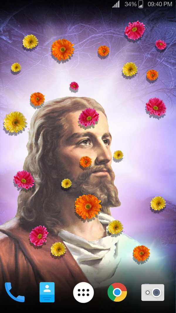 HD Lord Jesus Live Wallpaper screenshot 5