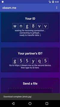 Transfer to PC: easy, fast, wireless - via browser screenshot 3