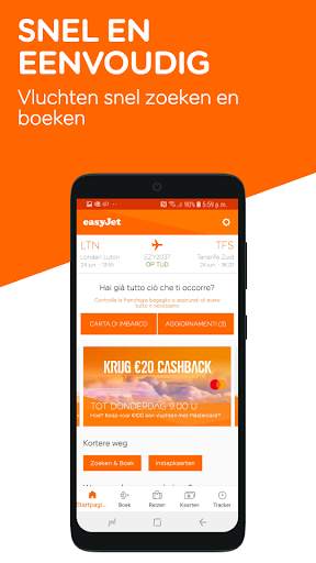 easyJet: Travel App screenshot 1