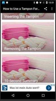 How to Use Tampon For Girls screenshot 2