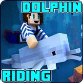 Dolphin Riding Mod for Minecraft PE 1.0