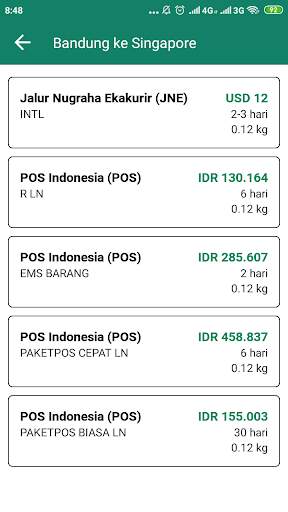 Cek Ongkir & Resi screenshot 5