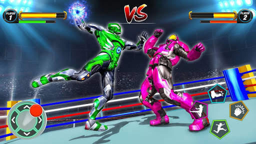 Robot Ring Fighting Games-Real Robot Fighting 2020 स्क्रीनशॉट 1