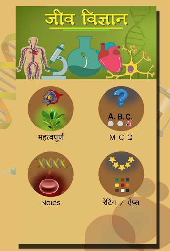 Biology(जीव विज्ञान) in Hindi screenshot 1
