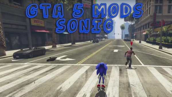 Your Sonic GTA Mods Run Game screenshot 1