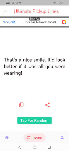 Ultimate Pickup Lines-Flirty, Working, Latest screenshot 2
