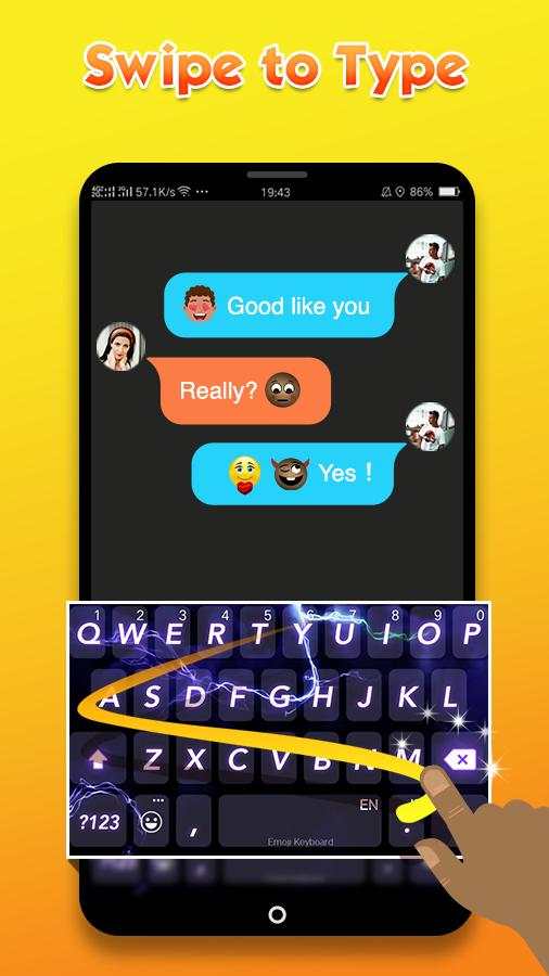African Emoji Keyboard 2018 - Cute Emoticon 5 تصوير الشاشة