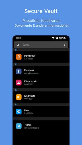 Enpass password manager screenshot 3
