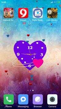 Love Live Clock Wallpaper 4 تصوير الشاشة