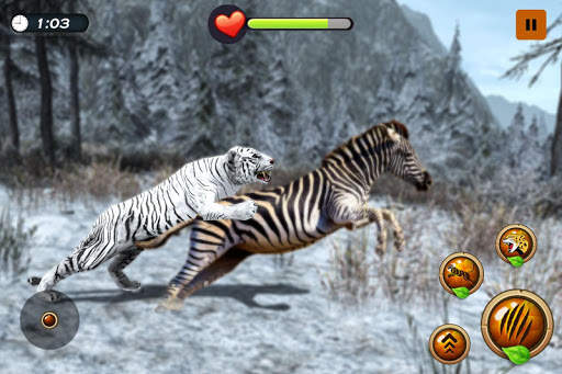 Arctic Tiger Simulator: Wild Family Survival screenshot 12