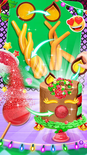 Christmas Unicorn Cake - Sweet Desserts Food screenshot 3