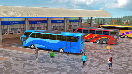 Coach Bus Game Simulator 3D screenshot 2