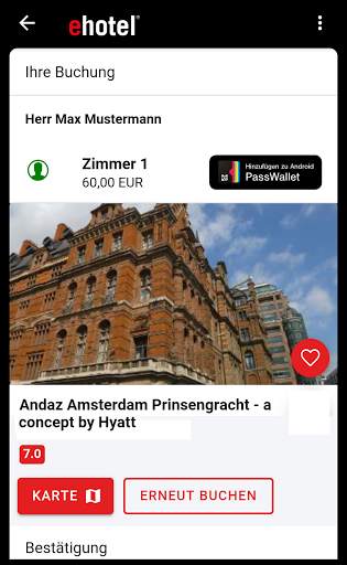 ehotel® - Hotelbuchungen für Geschäftsreisen screenshot 7