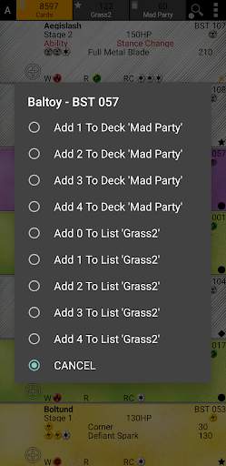 Database for Poke Cards screenshot 5