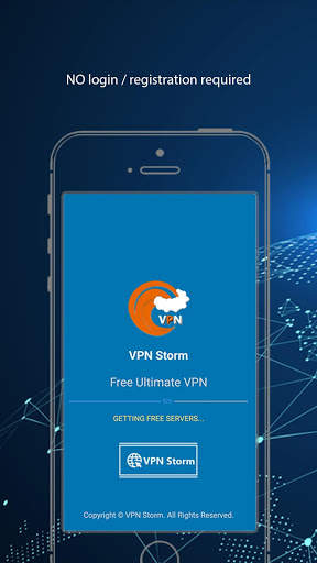 VPN Storm : Free Ultimate VPN & Free Proxy Sever screenshot 1
