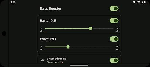 Bass Booster स्क्रीनशॉट 2