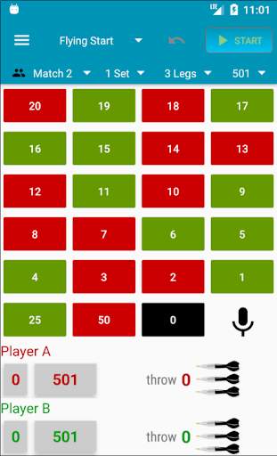 Darts Scorecard 2 تصوير الشاشة