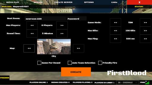 First Blood - Multiplayer FPS Game Android screenshot 5