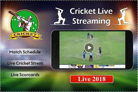 Live TV Cricket Streming (Free) screenshot 1