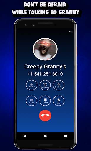 Chat And Call Simulator For Creepy Granny’s - 2019 screenshot 4