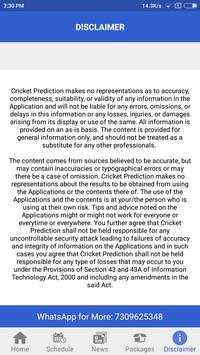 MSL Cricket prediction screenshot 5