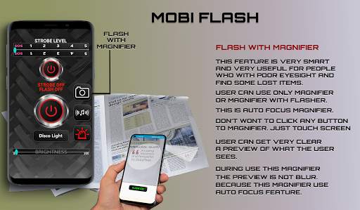 Mobiflash- brightest emergency flashlight screenshot 6