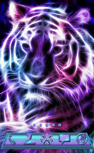 Neon Go Launcher theme screenshot 2