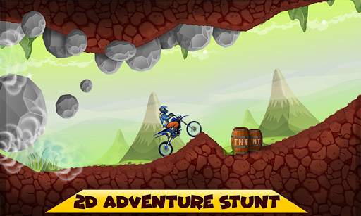 Off-Road Bike Racing Game - Tricky Stunt Master screenshot 3