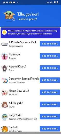 Stickrs - Add Stickers To Signal Messenger screenshot 6