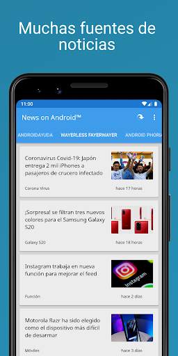 Noticias sobre Android™ screenshot 6