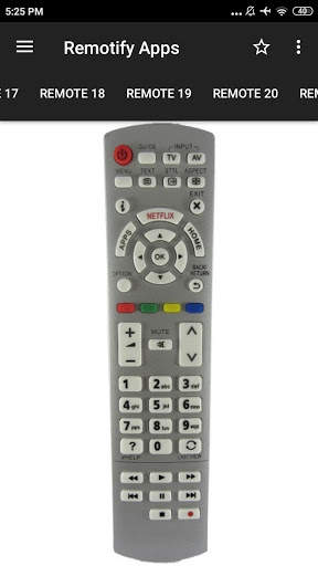 PANASONIC TV Remote Control screenshot 7