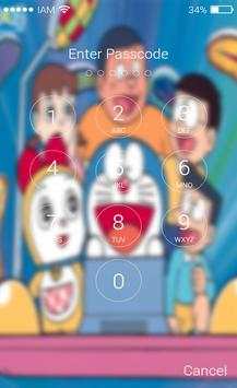 Doraemon Lock Screen screenshot 4