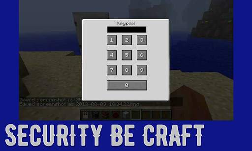 Security Craft Mod Minecraft screenshot 1