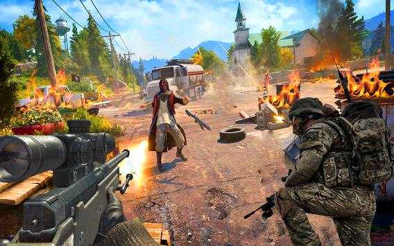 Gunung Frontline Commando Sniper Shooter screenshot 5
