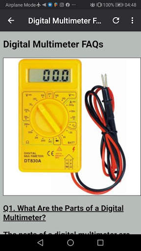 Digital Multimeter - Complete Guide скриншот 5