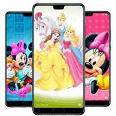 Disney Princess &amp; Characters Wallpapers icon