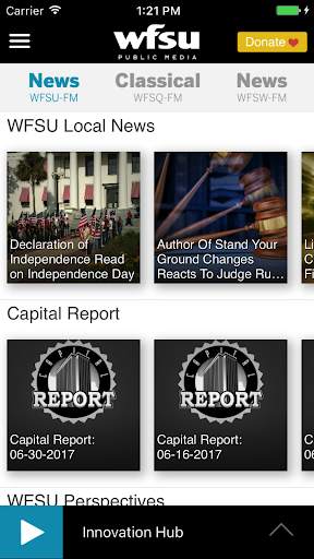 WFSU Public Radio App screenshot 2
