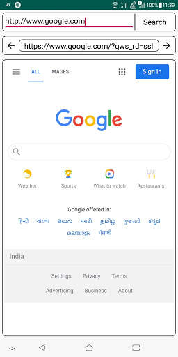 Free Adblock Browser screenshot 5